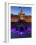 Council House and Victoria Square at Dusk, Birmingham, Midlands, England, United Kingdom, Europe-Charles Bowman-Framed Photographic Print