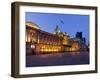 Council House and Victoria Square at Dusk, Birmingham, Midlands, England, United Kingdom, Europe-Charles Bowman-Framed Photographic Print
