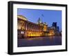 Council House and Victoria Square at Dusk, Birmingham, Midlands, England, United Kingdom, Europe-Charles Bowman-Framed Photographic Print