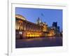 Council House and Victoria Square at Dusk, Birmingham, Midlands, England, United Kingdom, Europe-Charles Bowman-Framed Photographic Print