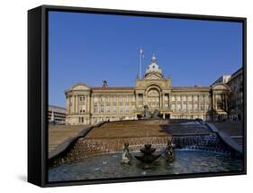 Council House and Victoria Square, Birmingham, Midlands, England, United Kingdom, Europe-Charles Bowman-Framed Stretched Canvas