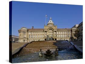 Council House and Victoria Square, Birmingham, Midlands, England, United Kingdom, Europe-Charles Bowman-Stretched Canvas