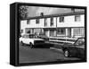 Council Houses-Gill Emberton-Framed Stretched Canvas
