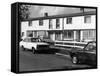 Council Houses-Gill Emberton-Framed Stretched Canvas