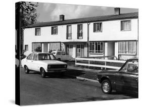 Council Houses-Gill Emberton-Stretched Canvas