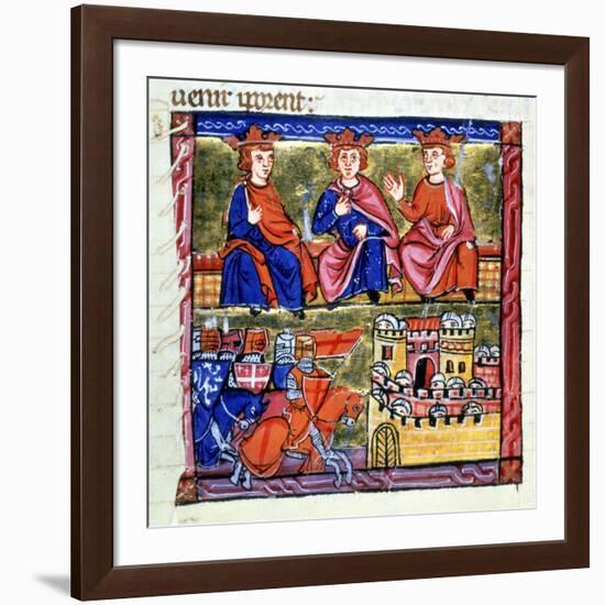 Council of Acre and the Siege of Damascus, 1147-1148-null-Framed Giclee Print