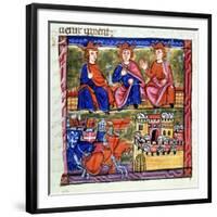 Council of Acre and the Siege of Damascus, 1147-1148-null-Framed Giclee Print