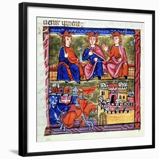 Council of Acre and the Siege of Damascus, 1147-1148-null-Framed Giclee Print