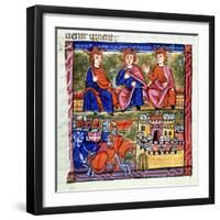 Council of Acre and the Siege of Damascus, 1147-1148-null-Framed Giclee Print