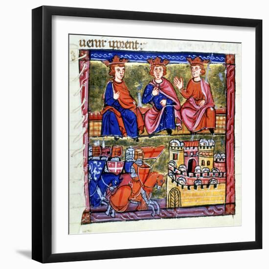 Council of Acre and the Siege of Damascus, 1147-1148-null-Framed Giclee Print