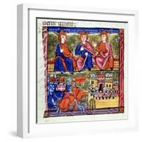 Council of Acre and the Siege of Damascus, 1147-1148-null-Framed Giclee Print
