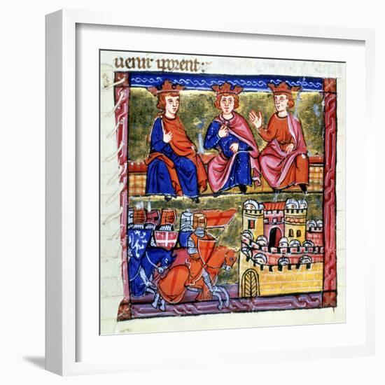 Council of Acre and the Siege of Damascus, 1147-1148-null-Framed Giclee Print