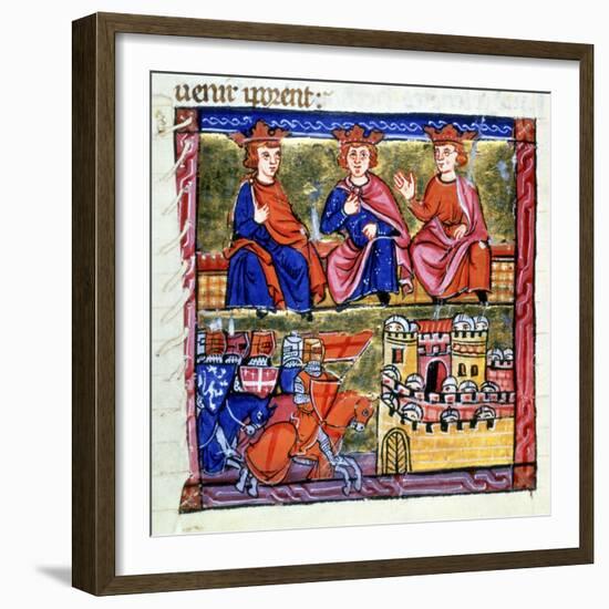 Council of Acre and the Siege of Damascus, 1147-1148-null-Framed Giclee Print