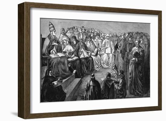 Council of Anagni-null-Framed Art Print