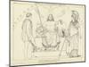 Council of Jupiter, Minerva and Mercury-John Flaxman-Mounted Giclee Print