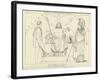 Council of Jupiter, Minerva and Mercury-John Flaxman-Framed Giclee Print
