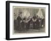 Council of Ministers at the Tuileries-null-Framed Giclee Print