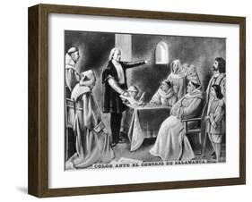 Council of Salamanca, 1920s-null-Framed Giclee Print