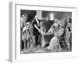 Council of Salamanca, 1920s-null-Framed Giclee Print