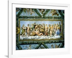 Council of the Gods, 1517-18-Raphael-Framed Giclee Print