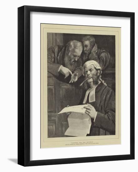 Counsel for the Defence-John Morgan-Framed Premium Giclee Print