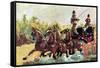 Count Alphonse De Toulouse-Lautrec-Henri de Toulouse-Lautrec-Framed Stretched Canvas
