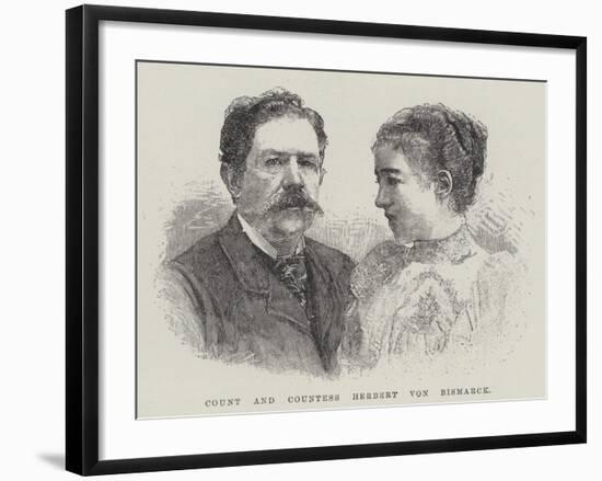 Count and Countess Herbert Von Bismarck-null-Framed Giclee Print