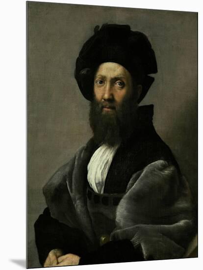 Count Baldassare Castiglione-Raphael-Mounted Giclee Print