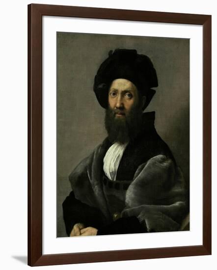 Count Baldassare Castiglione-Raphael-Framed Giclee Print