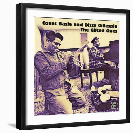 Count Basie and Dizzy Gillespie - The Gifted Ones-null-Framed Art Print