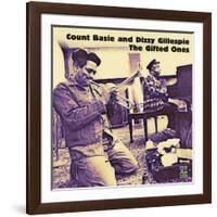 Count Basie and Dizzy Gillespie - The Gifted Ones-null-Framed Art Print