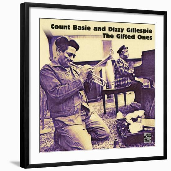 Count Basie and Dizzy Gillespie - The Gifted Ones-null-Framed Art Print