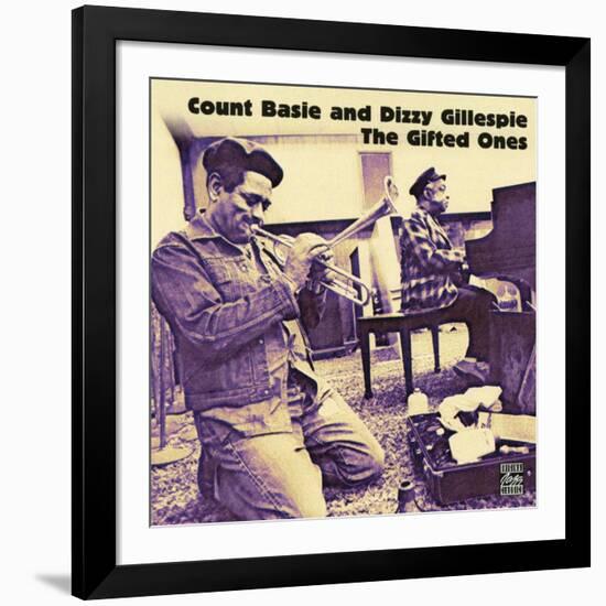 Count Basie and Dizzy Gillespie - The Gifted Ones-null-Framed Art Print