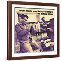 Count Basie and Dizzy Gillespie - The Gifted Ones-null-Framed Art Print