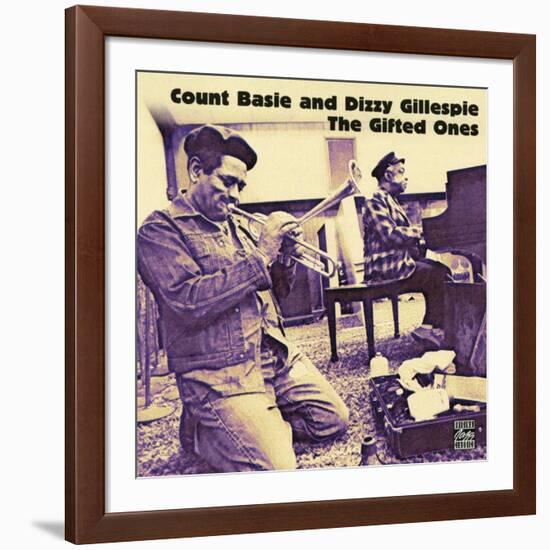 Count Basie and Dizzy Gillespie - The Gifted Ones-null-Framed Art Print