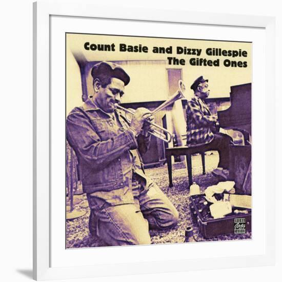 Count Basie and Dizzy Gillespie - The Gifted Ones-null-Framed Art Print