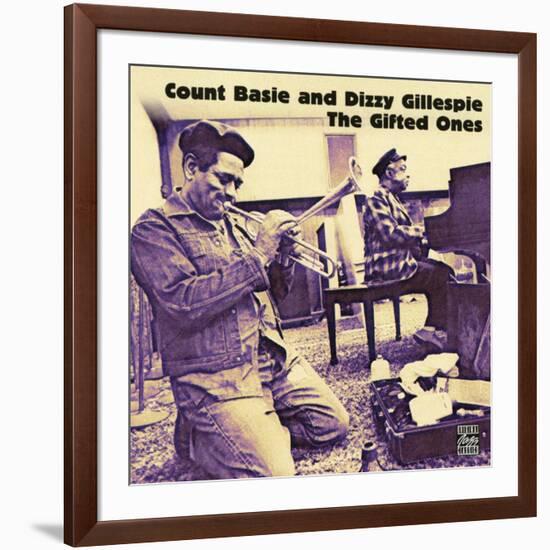 Count Basie and Dizzy Gillespie - The Gifted Ones-null-Framed Art Print