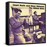 Count Basie and Dizzy Gillespie - The Gifted Ones-null-Framed Stretched Canvas