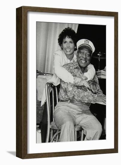 Count Basie and Lena Horne at the Grosvenor House Hotel, London, 1979-Denis Williams-Framed Photographic Print