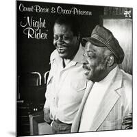 Count Basie and Oscar Peterson - Night Rider-null-Mounted Art Print