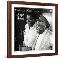 Count Basie and Oscar Peterson - Night Rider-null-Framed Art Print