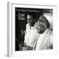 Count Basie and Oscar Peterson - Night Rider-null-Framed Art Print