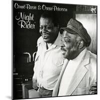 Count Basie and Oscar Peterson - Night Rider-null-Mounted Art Print