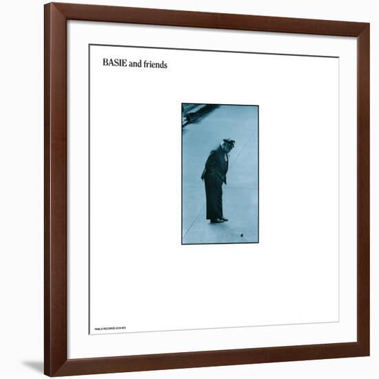 Count Basie - Basie and Friends-null-Framed Art Print