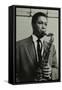 Count Basie Orchestra Saxophonist Frank Foster, C1950S-Denis Williams-Framed Stretched Canvas