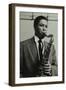 Count Basie Orchestra Saxophonist Frank Foster, C1950S-Denis Williams-Framed Photographic Print