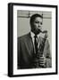 Count Basie Orchestra Saxophonist Frank Foster, C1950S-Denis Williams-Framed Photographic Print