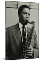 Count Basie Orchestra Saxophonist Frank Foster, C1950S-Denis Williams-Mounted Photographic Print