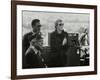 Count Basie with Singer Dennis Rowland and Drummer Butch Miles at the Capital Radio Jazz Festival-Denis Williams-Framed Photographic Print