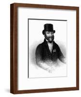 Count Bergami-null-Framed Art Print